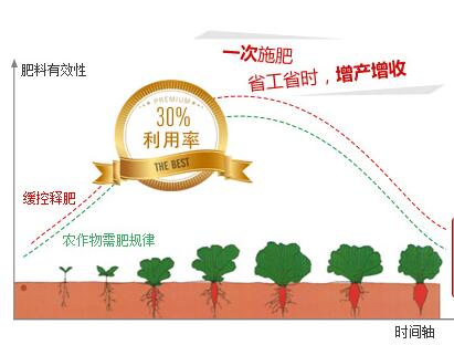 缓释肥肥效释放图 缓释肥肥效释放图